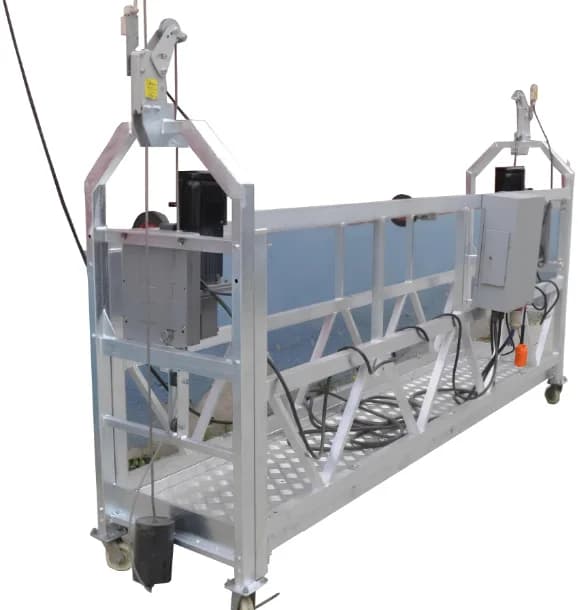 Suspended working platform (gondola).