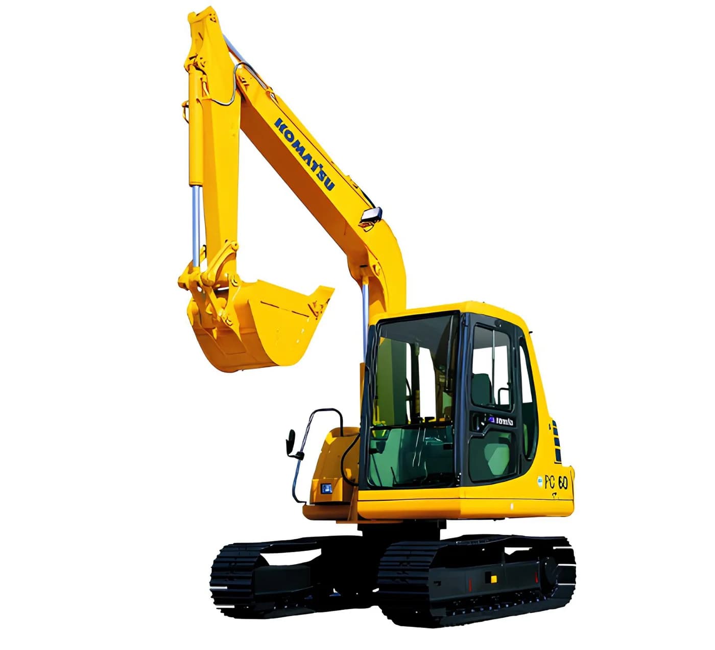 Komatsu PC60 excavator.