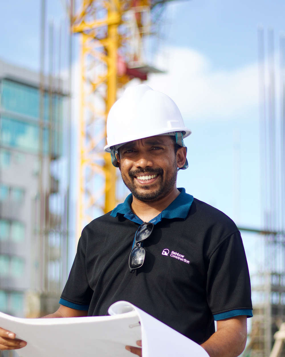 Portrait of Mazin Ibrahim Rafeeq, Director.